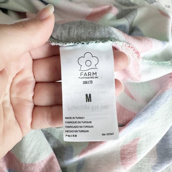 FARM Rio Colorful Abstract Midi Dress - Picture 11 of 15